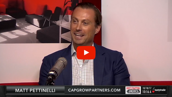 Matt Pettinelli on CapGrow's success in the I/DD housing arena during "Bootstrapping in America"