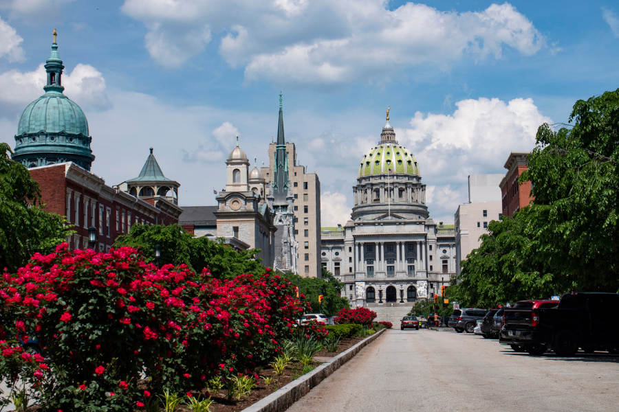The State Capitol of Pennsylvania